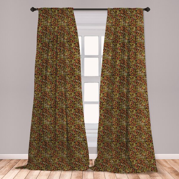 Earth Tone Curtains Wayfair