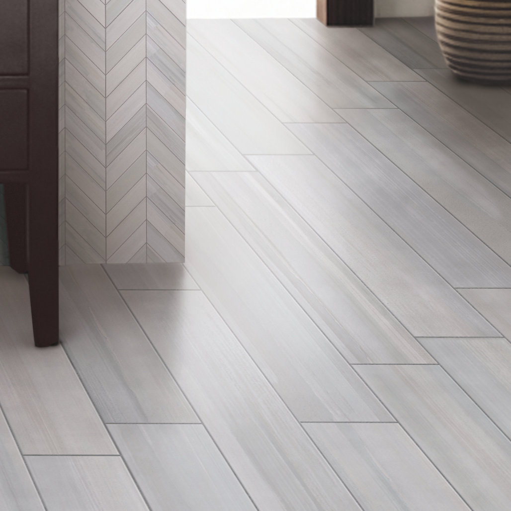 Msi Watercolor 6 X 36 Porcelain Wood Look Tile Reviews Wayfair Msi Watercolor 6 X 36 Porcelain Wood