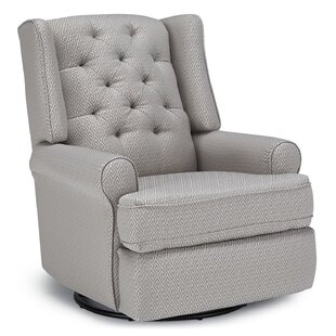 gray glider rocker with ottoman