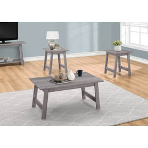 Kona 3 Piece Coffee Table Set