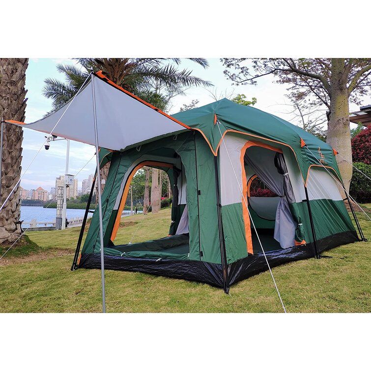 onvergeeflijk boog Kalmte c&g outdoors Funes Double Layer Large Tent 6 People Tent | Wayfair