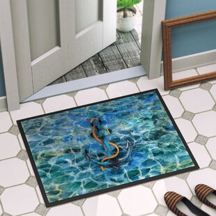 Anchor And Rope Non Slip Outdoor Door Mat