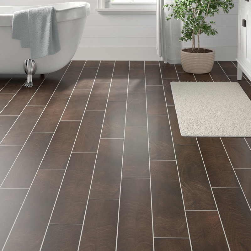 Itona Tile Hereford 6 X 36 Porcelain Wood Look Wall Floor Tile Reviews Wayfair