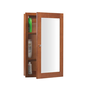 Cherry Wood Medicine Cabinet Wayfair Alina 18 X 29 Surface Mount Medicine Cabinet