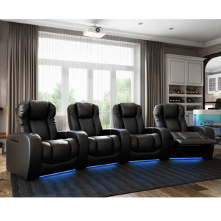 Grand HR Series Curved Home Theater Recliner (Row of 4)