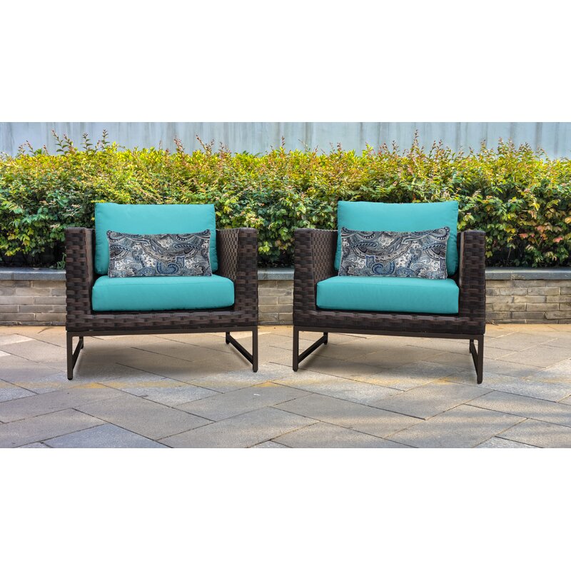 Nauvoo Barcelona Patio Chair With Cushions Reviews Joss Main