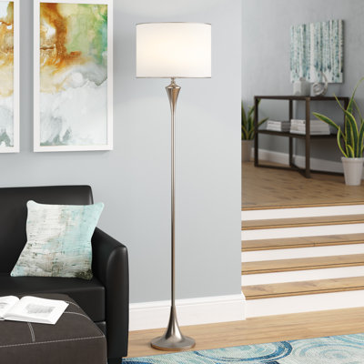 Calabro 68" Fabric Shade Floor Lamp