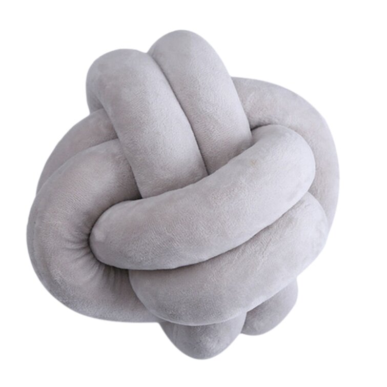Soft Knot Ball Cushions Bed Stuffed Pillow Home Decor Cushion Ball Plush Throw 