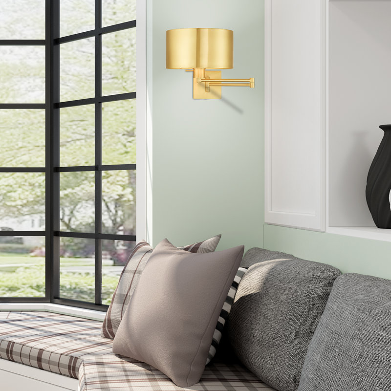 Orren Ellis Mylah 1 Light Dimmable Swing Arm Wayfair Ca