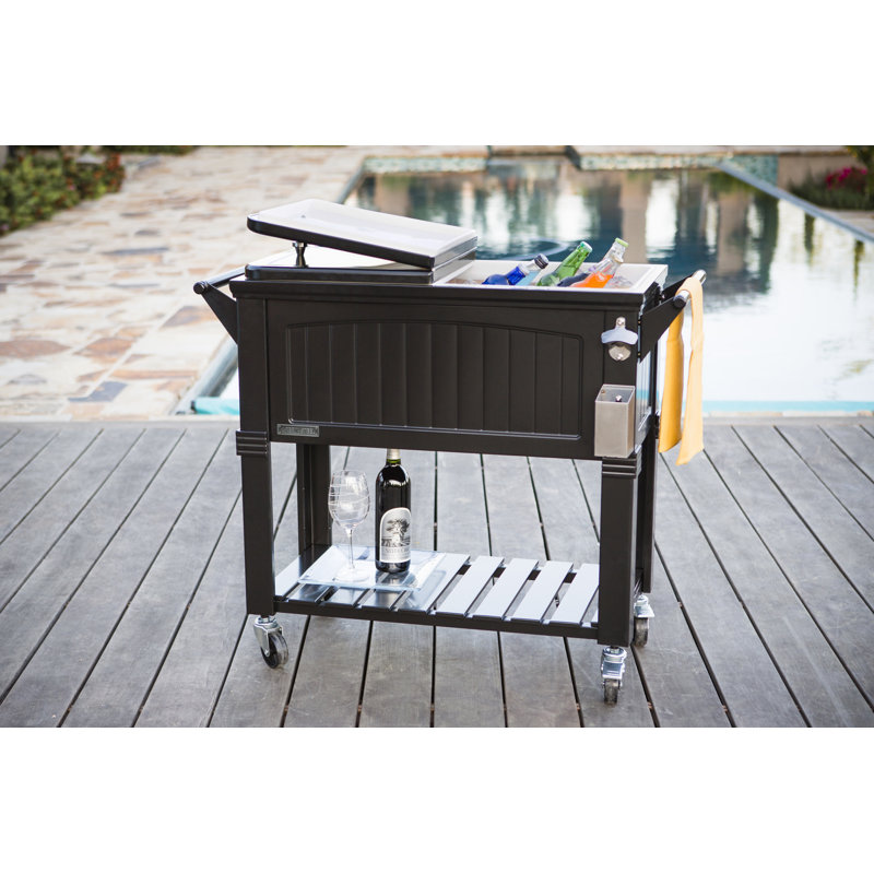 metal patio cooler