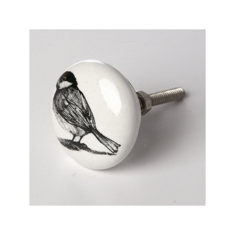 Mr Mjs Bird Ceramic Round Knob Wayfair
