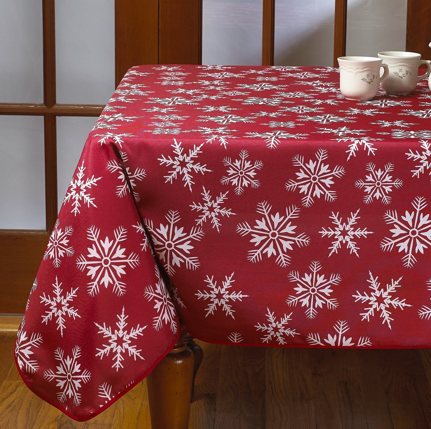 Decorative Christmas Tablecloth \u0026 