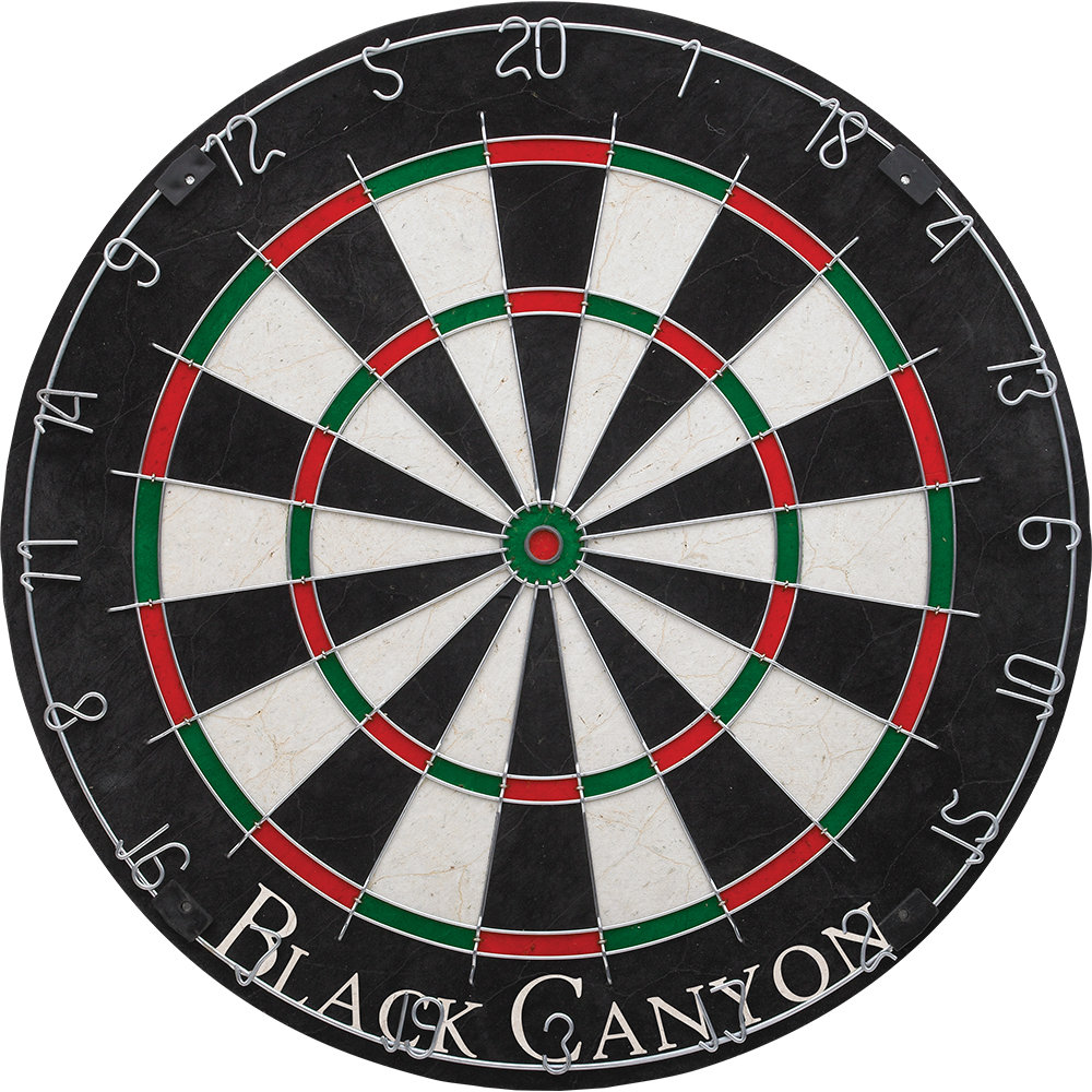 Black Canyon Rounded Wiring Dart Board Wayfair.ca