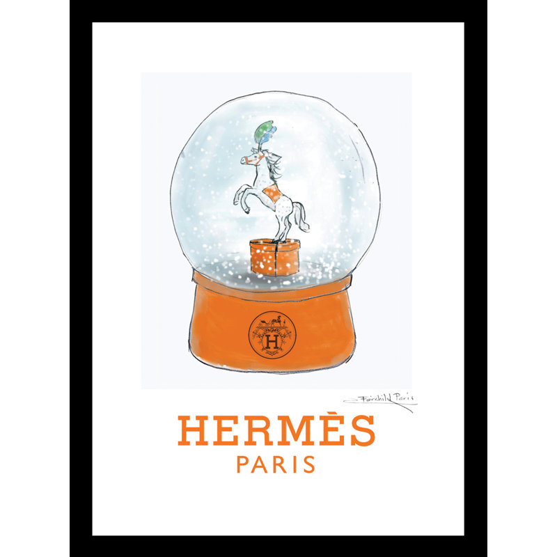 Venice Beach Collections Hermes Snow Globe Horse Picture Frame Print Wayfair Last time in venice passed a shop with many snow globes. wayfair