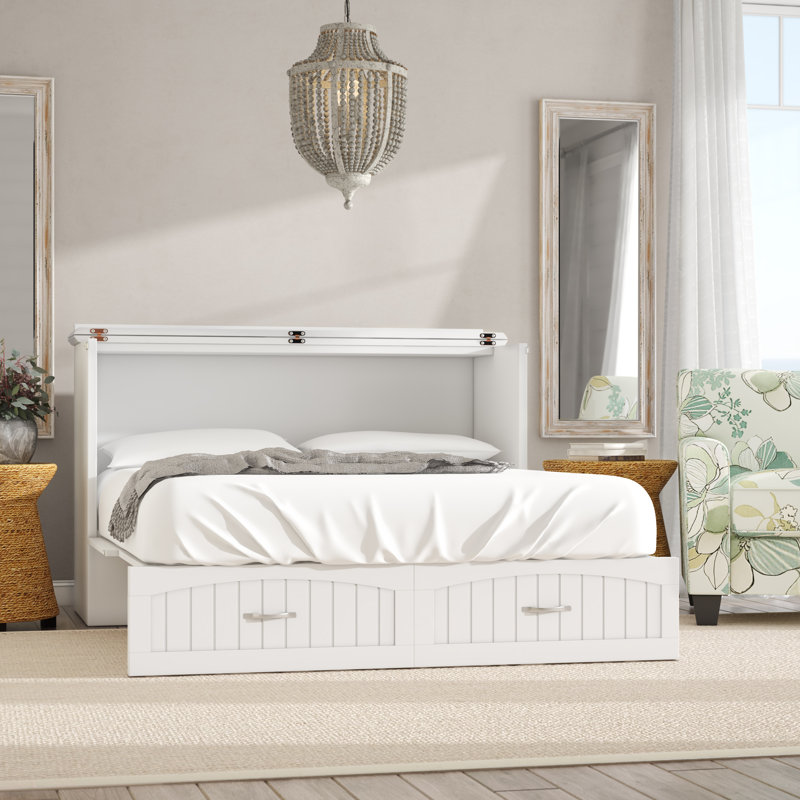 Beachcrest Home Emil Queen Storage Murphy Bed With Mattress Reviews Wayfair,Cartoon Furniture Images
