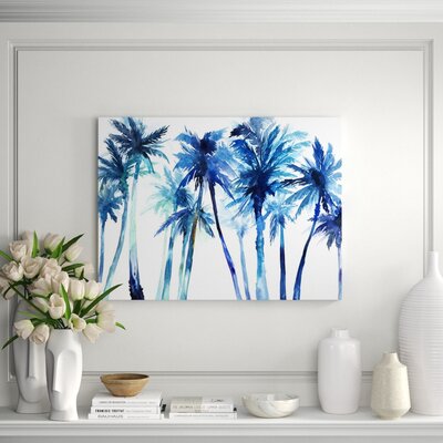 Chelsea Art Studio 'Palm Tree Garden' by Guseul Park - Painting Print ...