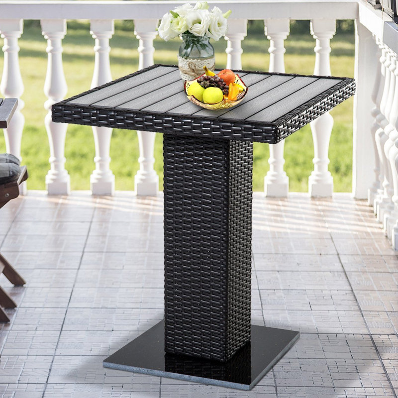 Whittier Rattan Bistro Table
