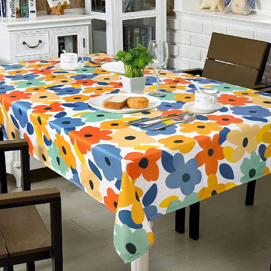 Paisley Pattern Outdoor Picnic Tablecloth in 3 Sizes Washable Waterproof 