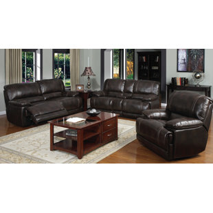 Ryland Reclining 3 Piece Living Room Set by