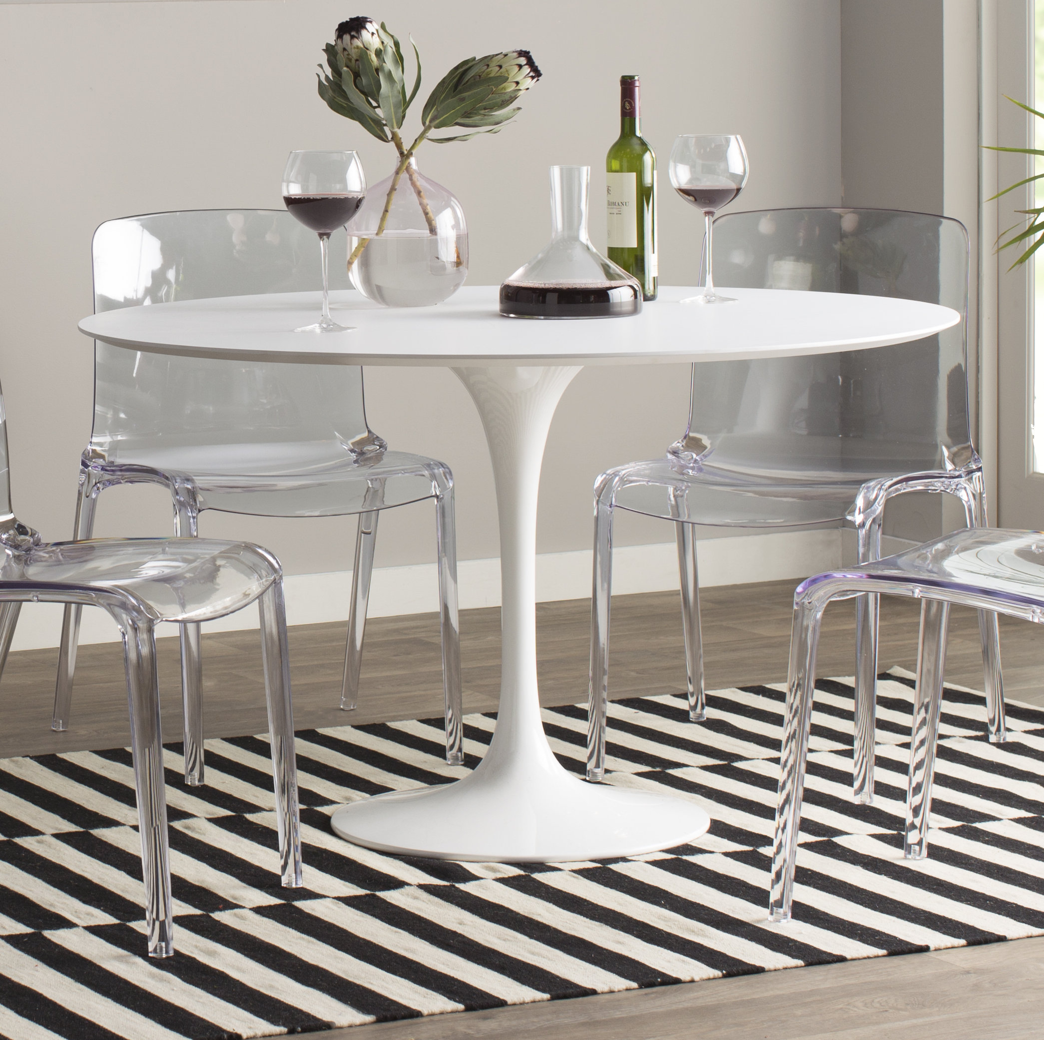 Angelica Matte Lacquer Dining Table Reviews Allmodern