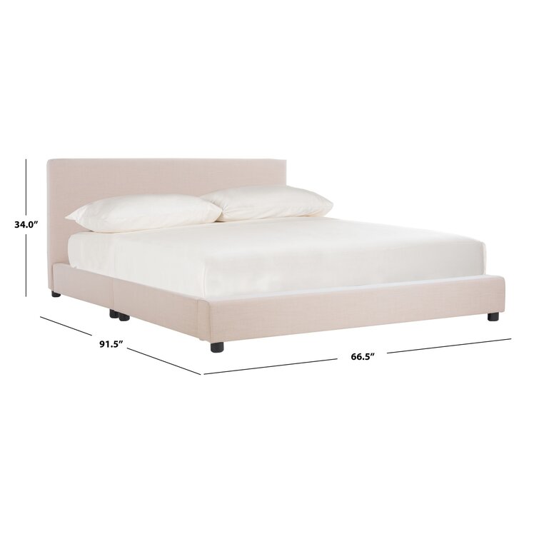 White Bed-In-A-Box 4ft Small Double Faux Leather Bed