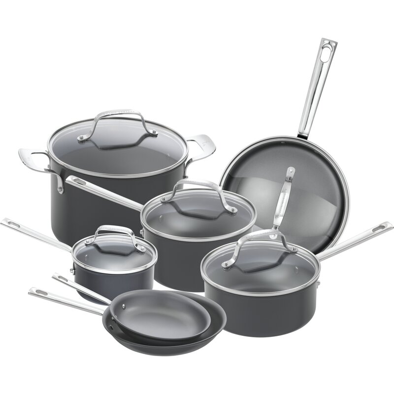 EmerilLagasse Emeril Lagasse 12 Piece Non-Stick Cookware Set | Wayfair