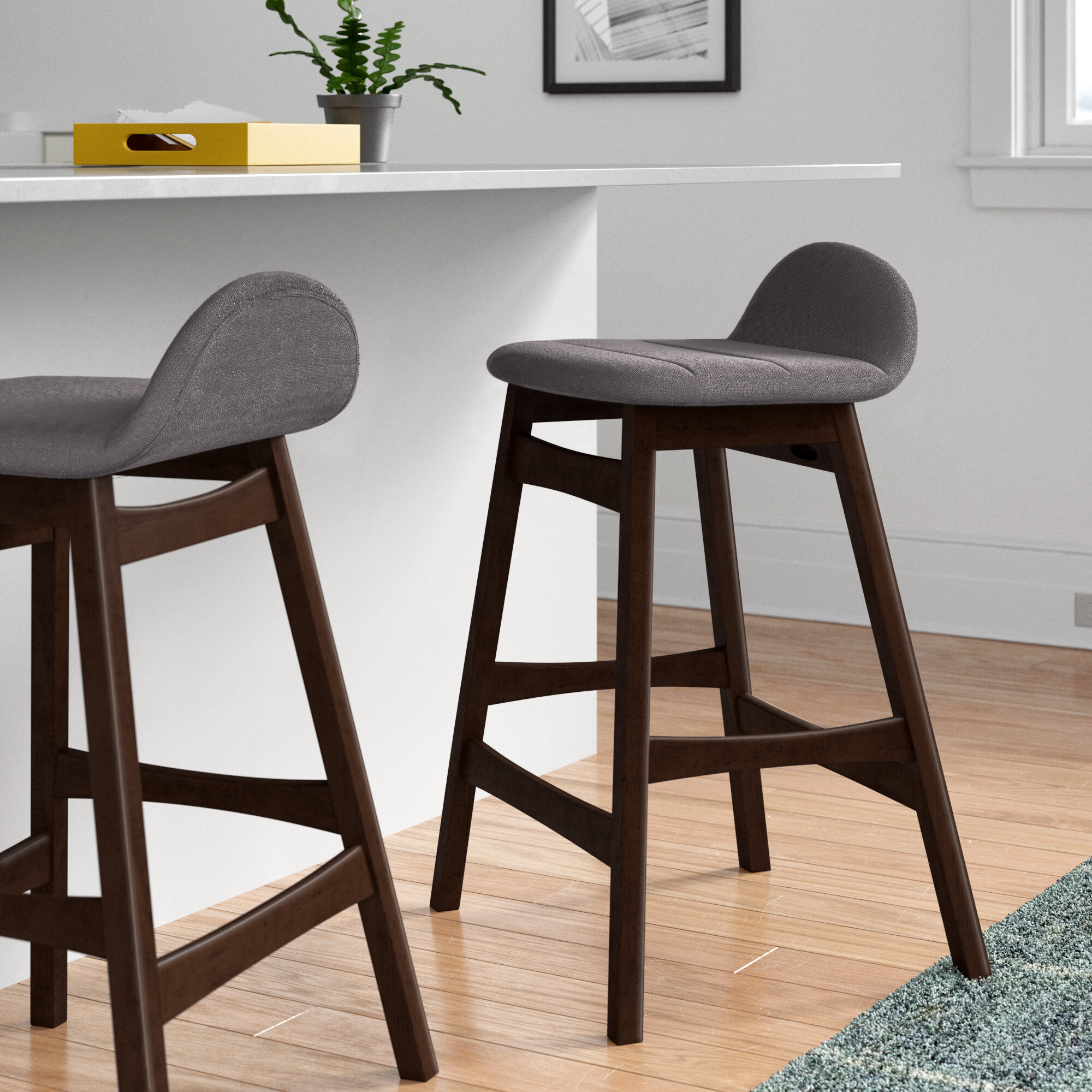 Zipcode Design™ Didmarton Bar Stool & Reviews | Wayfair