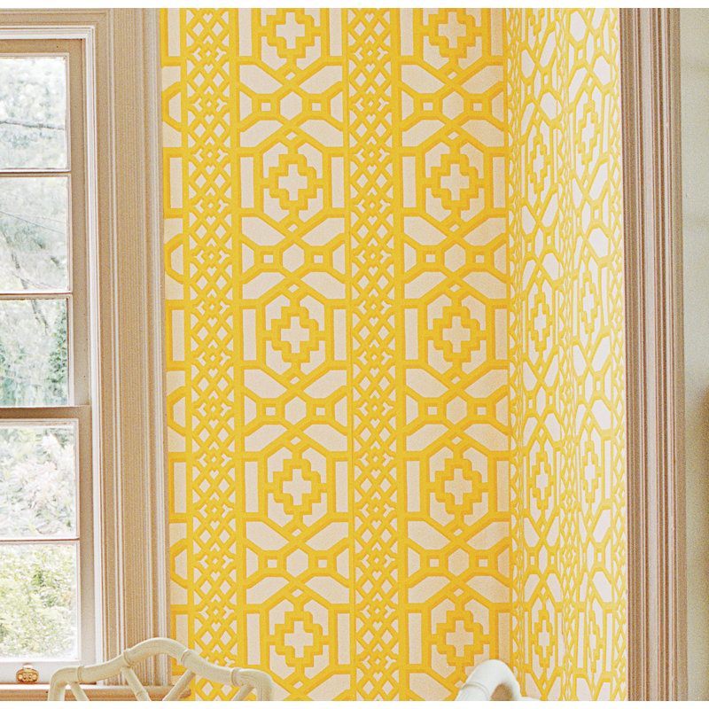 Schumacher Zanzibar Trellis 27' L x 27" W Wallpaper Roll ...