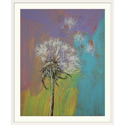Global Gallery Shirley Novak Cloisonne Beauty I Gray Crop Giclee Stretched Canvas Artwork 24 x 24