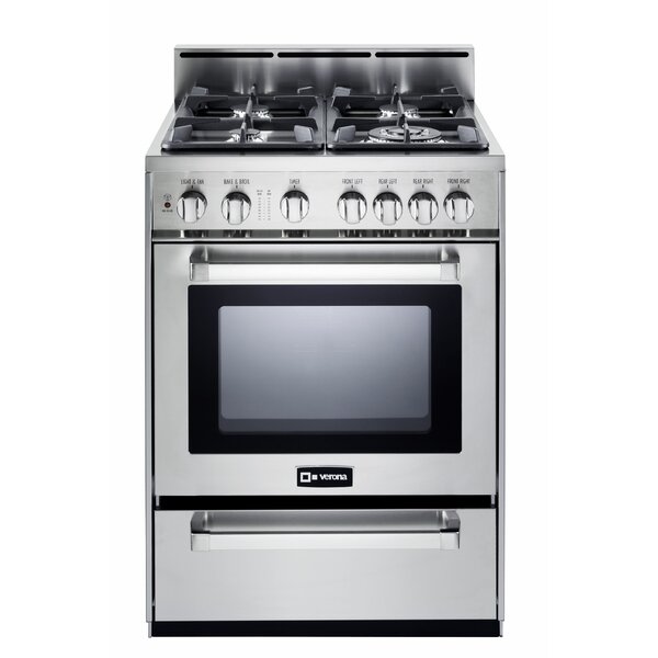 Verona 24 Freestanding Gas Range Wayfair