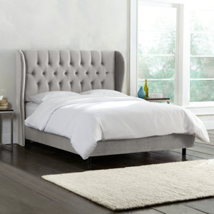 Brayden Studio® Wamsley Upholstered Bed & Reviews | Wayfair