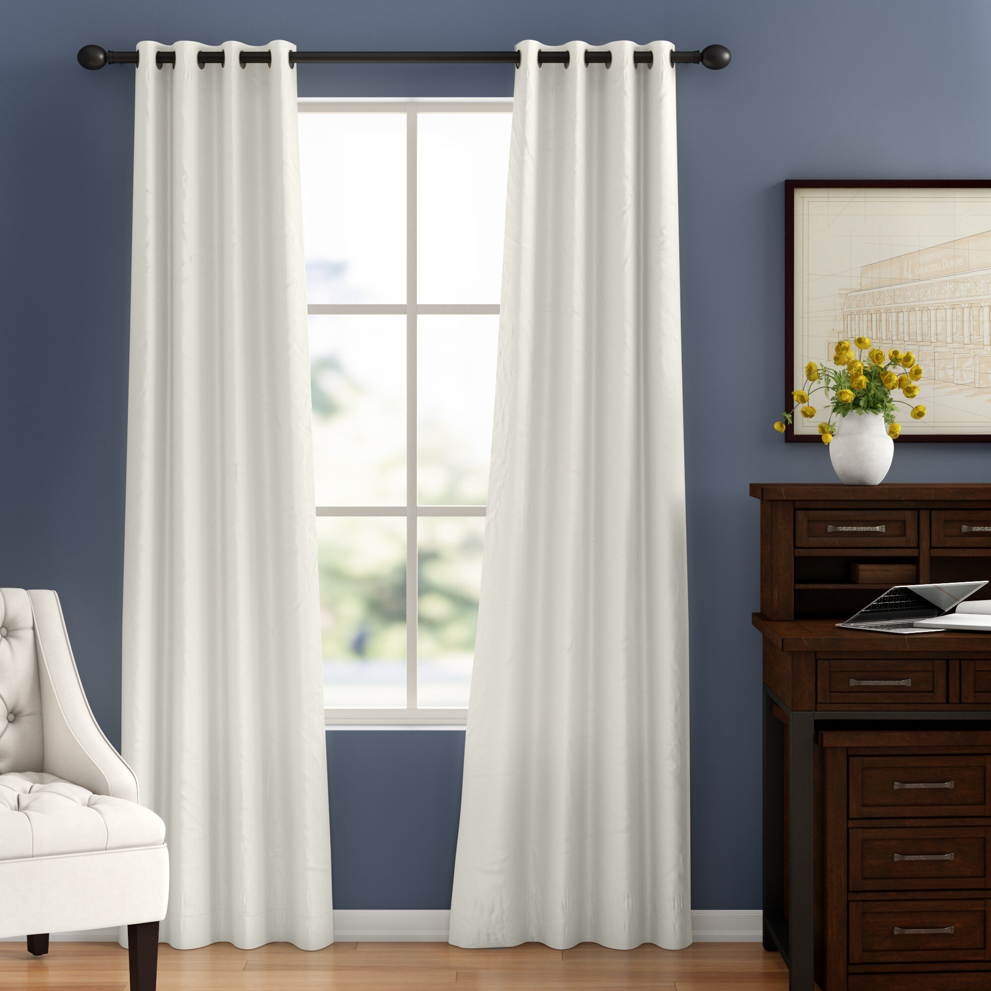 White Blackout Curtains You Ll Love In 2020 Wayfair