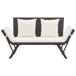 Cushioned Outdoor Benches Free Shipping Over 35 Wayfair