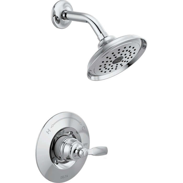 Delta Woodhurst Diverter Shower Faucet With Trim And Monitor