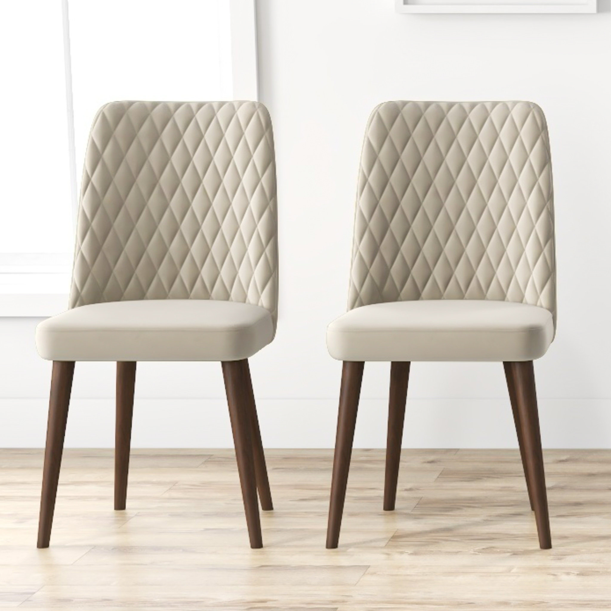 Hashtag Home Ackley Velvet Parsons Chair & Reviews Wayfair