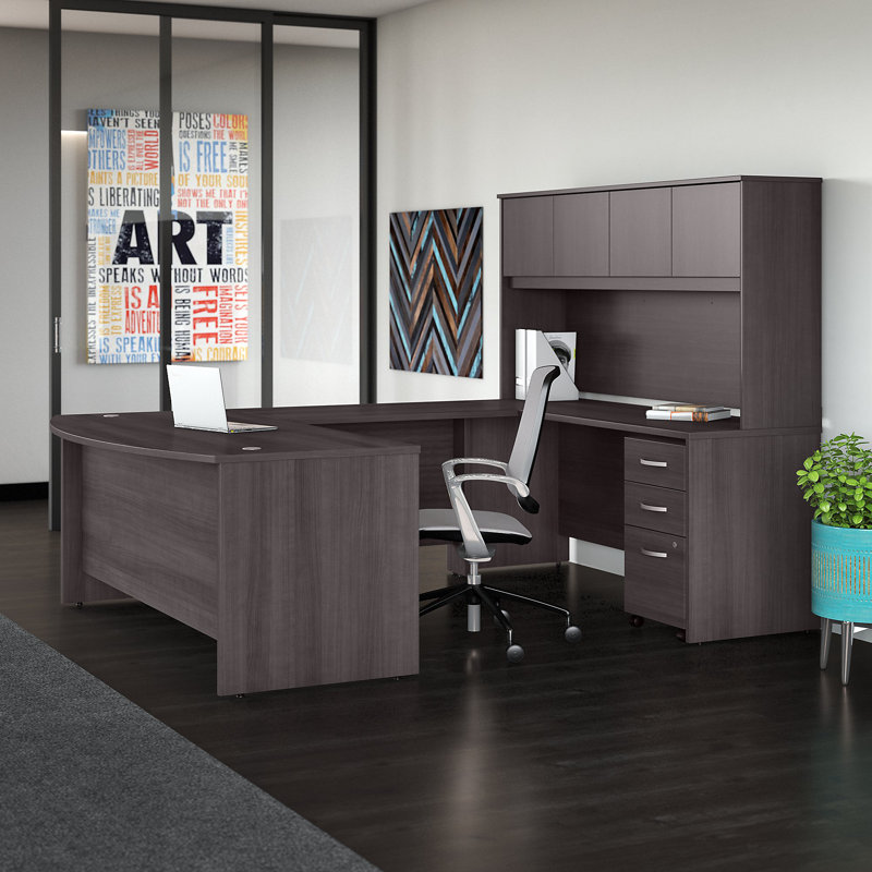 bush business furniture studio c 5 piece u-shaped desk office bush business furniture studio c 5 piece u-shaped desk office
