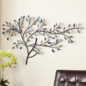 Tree Wall Decor metal wall art - wall décor | wayfair Tree Wall Decor metal wall art - wall décor | wayfair
