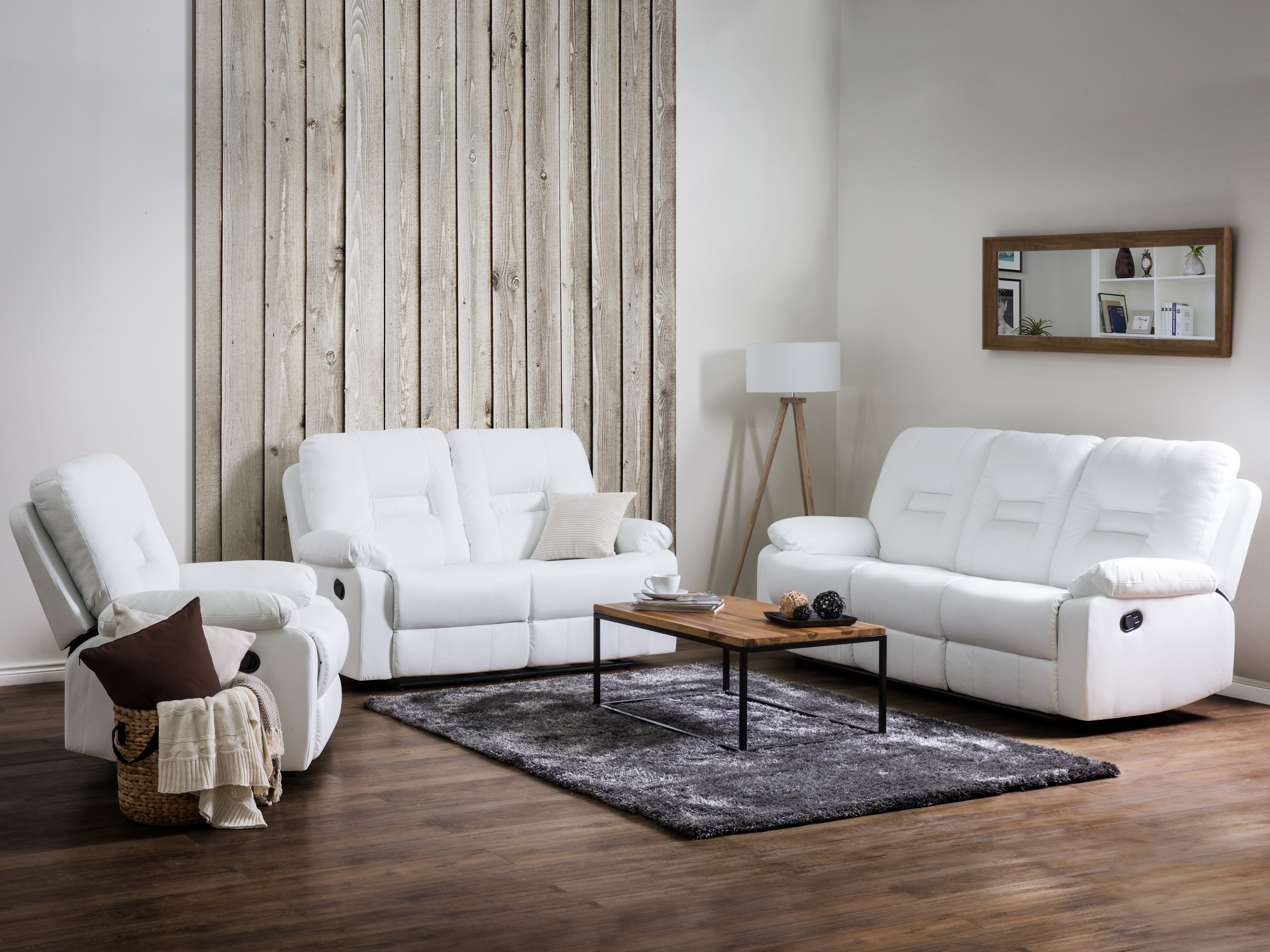 Rhys 3 Piece Reclining Sofa Set