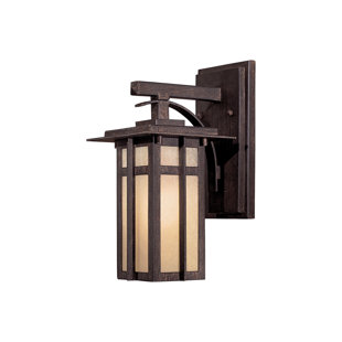 Go to store & view more images Delancy 1-Light Outdoor Wall Lantern by Great Outdoors by Minka