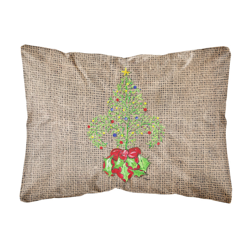 Caroline S Treasures Christmas Tree Fleur De Lis Indoor Outdoor Treasures Christmas Tree Fleur De Lis