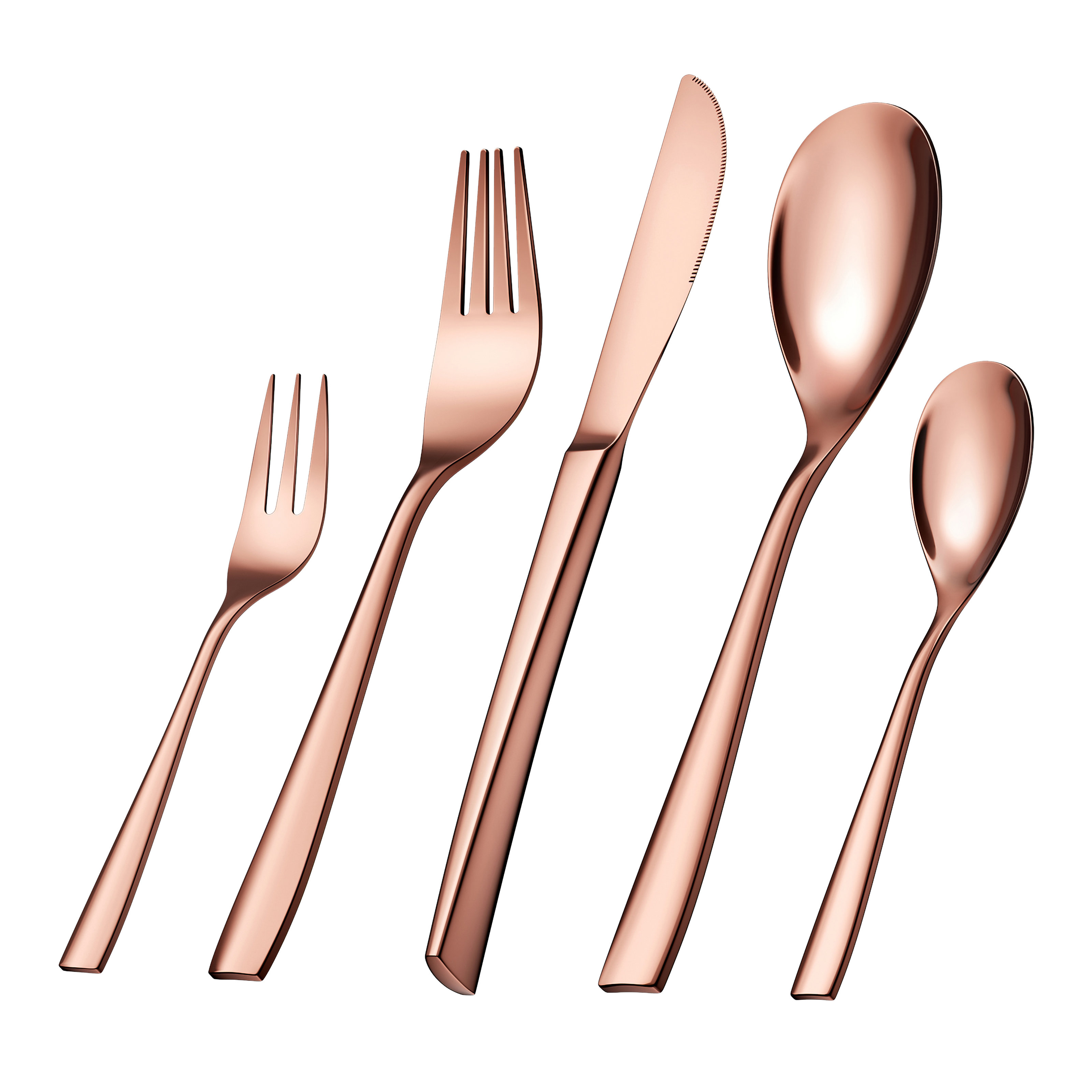 Mirror Polished Finish Dishwaser Safe Fork Set Elegant Life Stainless Steel Cutlery 16 Pieces Table Forks Dinner Forks 