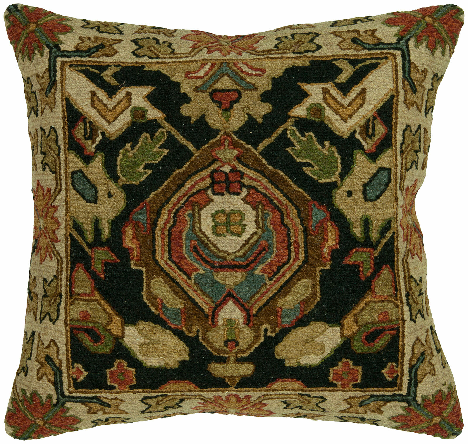 Darby Home Co Jana Wool Throw Pillow 