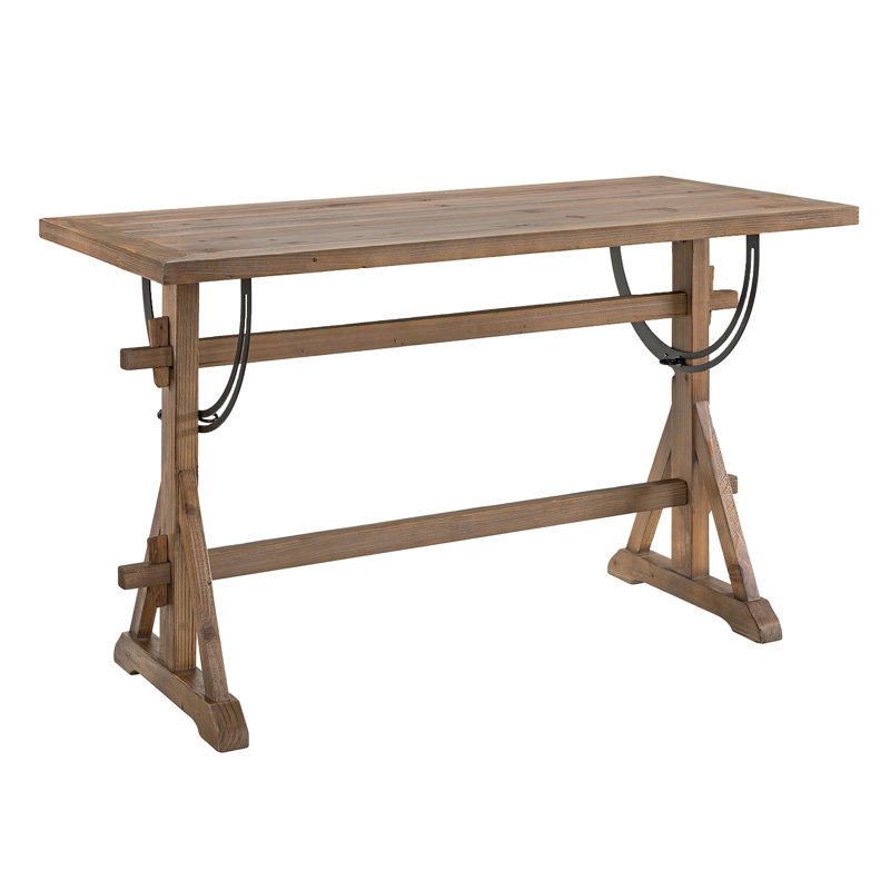 17 Stories Ilya Tilt Top Standing Desk Height Adjustable Drafting