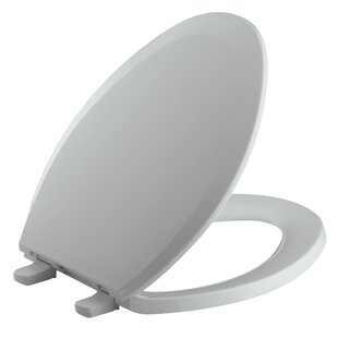 grey oak toilet seat