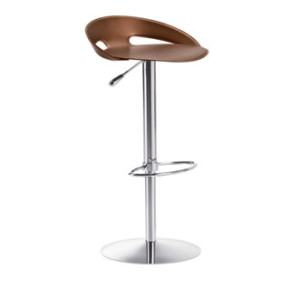 John Adjustable Height Swivel Bar Stool by Midj