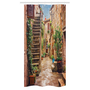 Italian Shower Curtain Wayfair