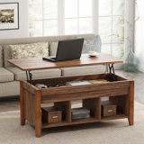 Dark Walnut Coffee Table Wayfair