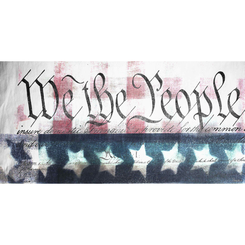 Parveztaj We The People By Parvez Taj Painting Print On Wrapped