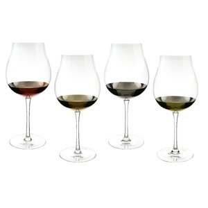Tulip Wine Glass 26 oz. Goblet (Set of 4)