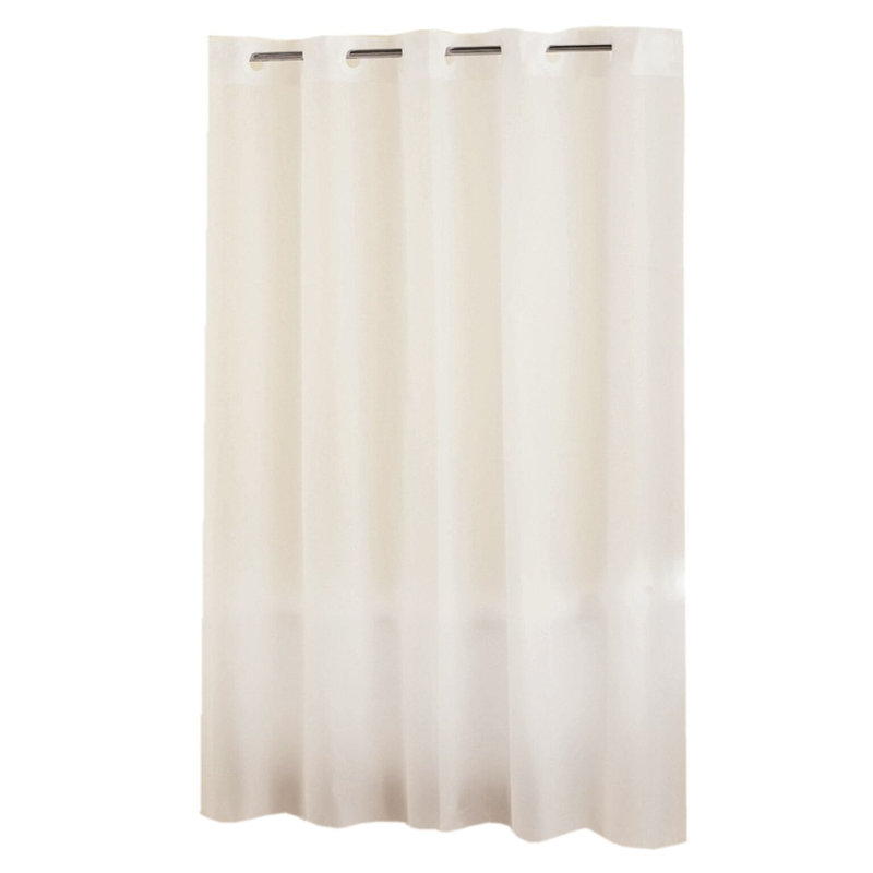Hookless Frosty Vinyl Single Hookless Shower Curtain Reviews